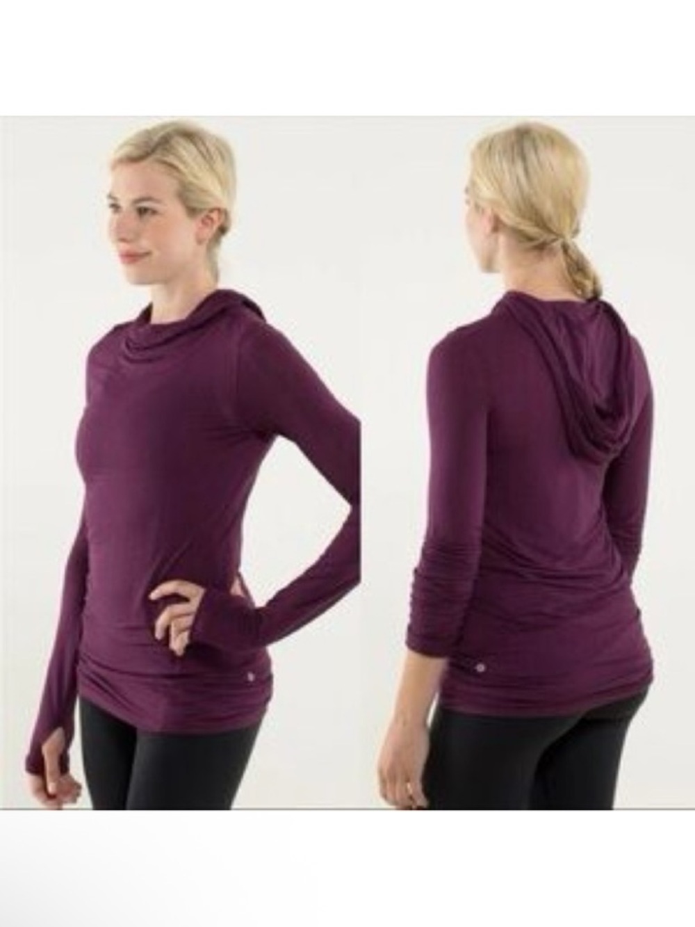 Lululemon Karmady Hooded Long Sleeve Top, Size 4